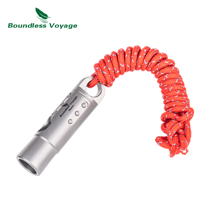 Emergency Whistle Loud - Boundless Voyage Titanium Whistle Coaches Training