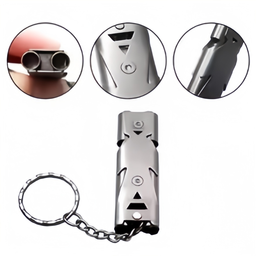 Emergency Whistle Loud - Survival Whistle Keychain–High Decibel, Emergency Alarm