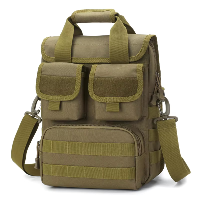 Fishing Kit Compact - Tactical Men Shoulder Bag Outdoor Travel