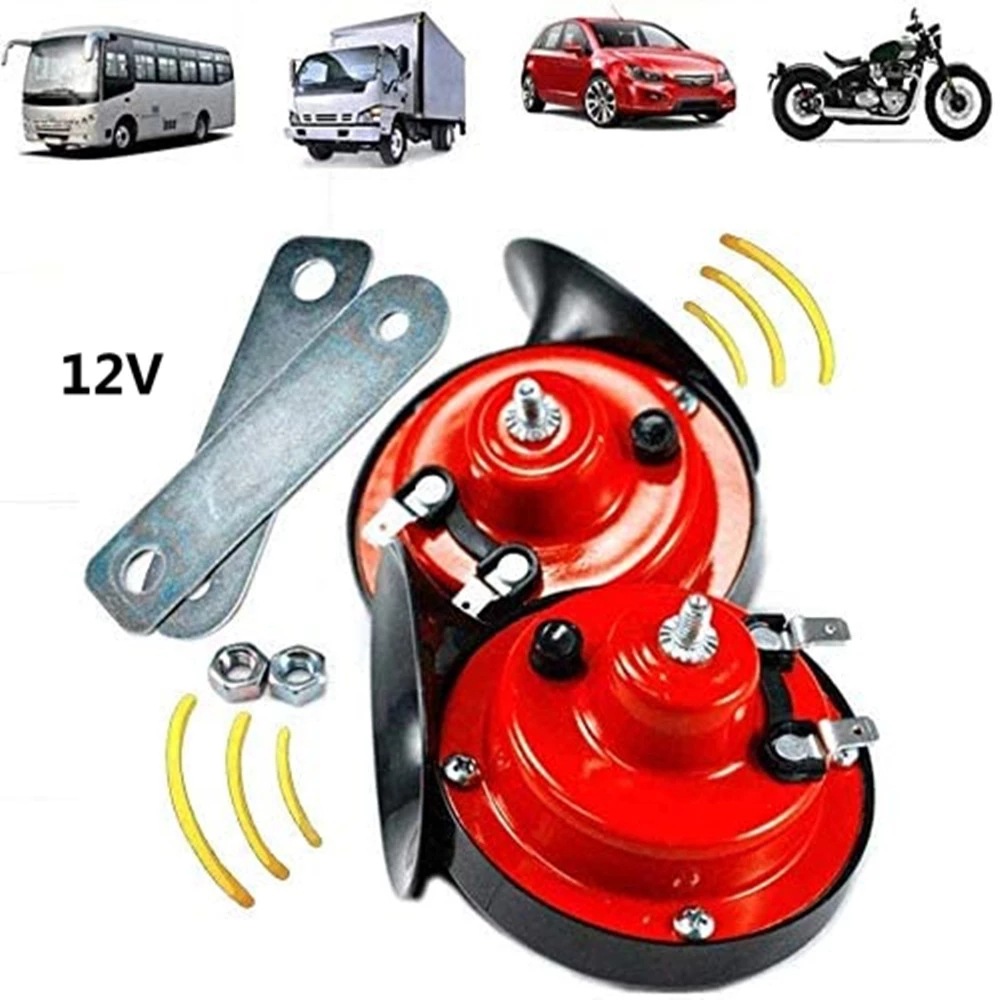 Emergency Whistle Loud - 12V Super Loud Car 300DB Dual