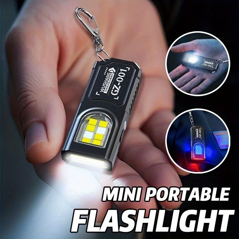 Fishing Kit Compact - Powerful Mini COB LED Keychain Flashlight