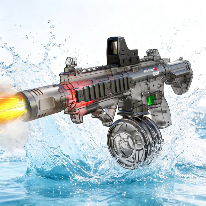 Sos Light Strobe - Simulated Firing Electric Water Gun for