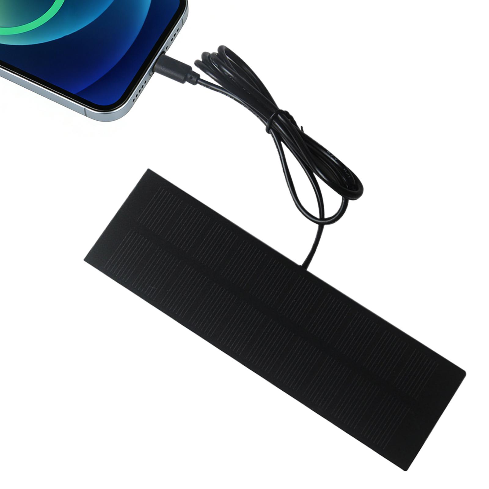 Solar Emergency Charger - 5W 5V Solar Panel Charger With