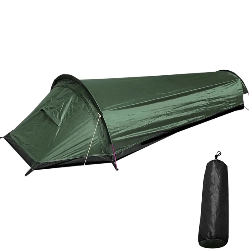 Emergency Mylar Tent - Single-person camping tent Ultra-lightweight compact outdoor