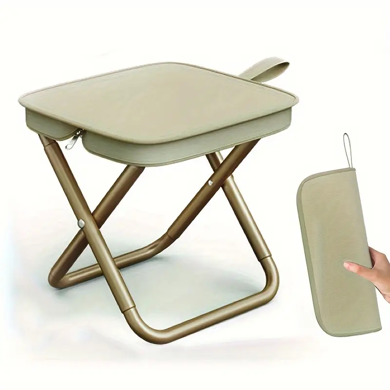Fishing Kit Compact - Outdoor folding pencil case small stool
