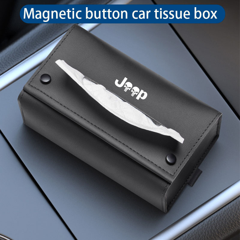 Compass Lensatic - Car armrest box magnetic tissue box