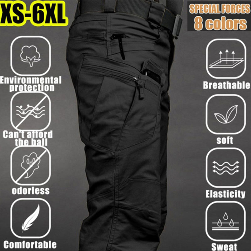 Fishing Kit Compact - Men's Tactical Cargo Pants 6XL Plus