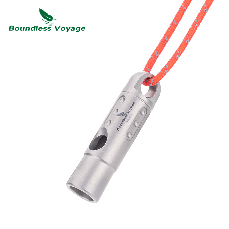 Boundless Voyage Titanium Whis - đánh giá và giá Emergency Whistle Loud