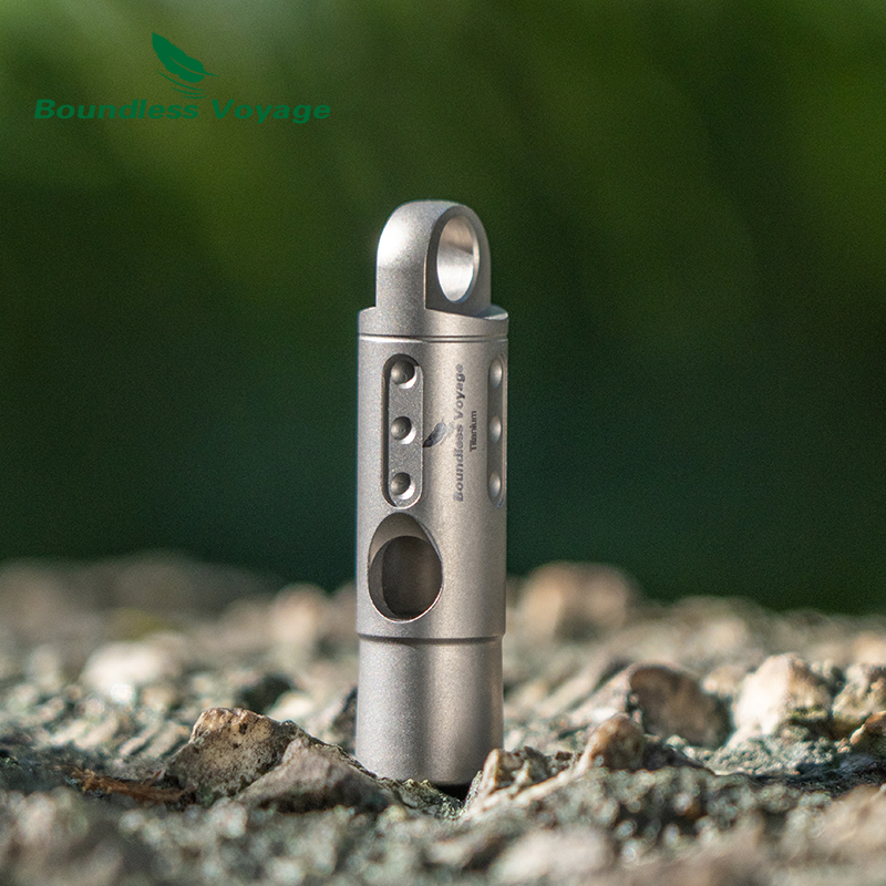 Boundless Voyage Titanium Whis - đánh giá và giá Emergency Whistle Loud
