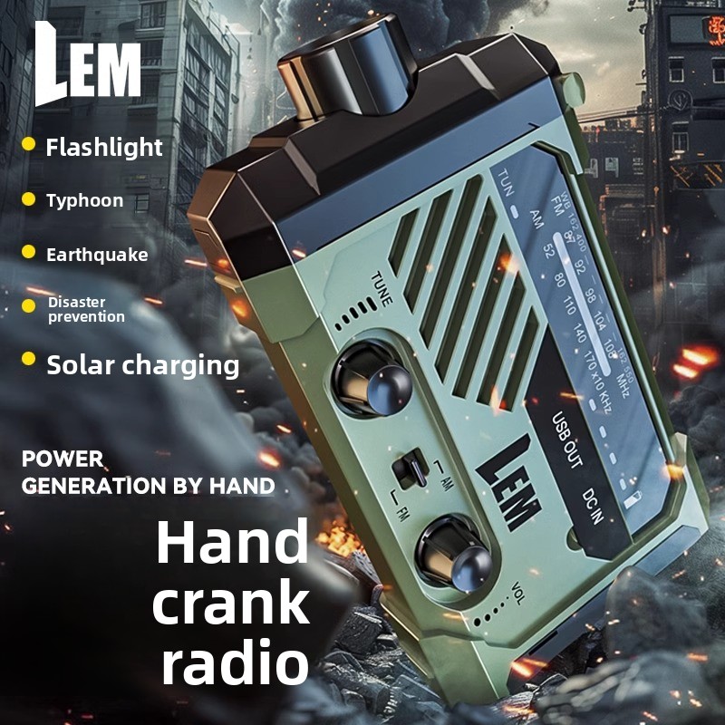 Survival Radio-Emergency Hand  - đánh giá và giá Solar Emergency Charger