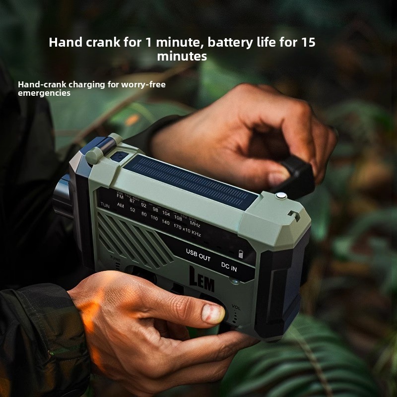 Survival Radio-Emergency Hand  - đánh giá và giá Solar Emergency Charger