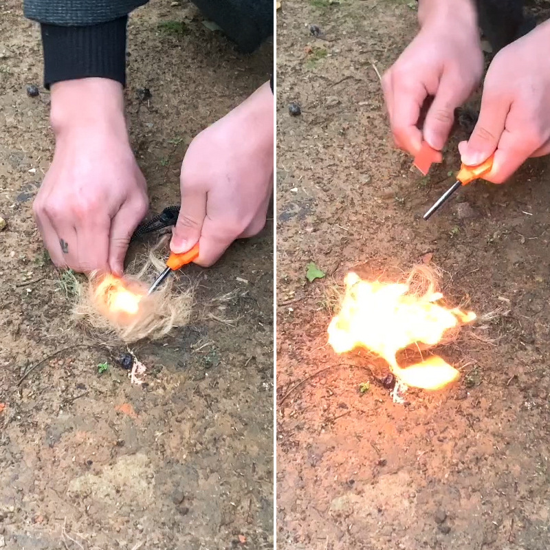 Outdoor Survival Flint Fire St - đánh giá và giá Magnesium Fire Starter