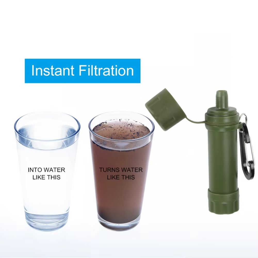 Mini Mini Water Filter Straw P - đánh giá và giá Water Purification Straw