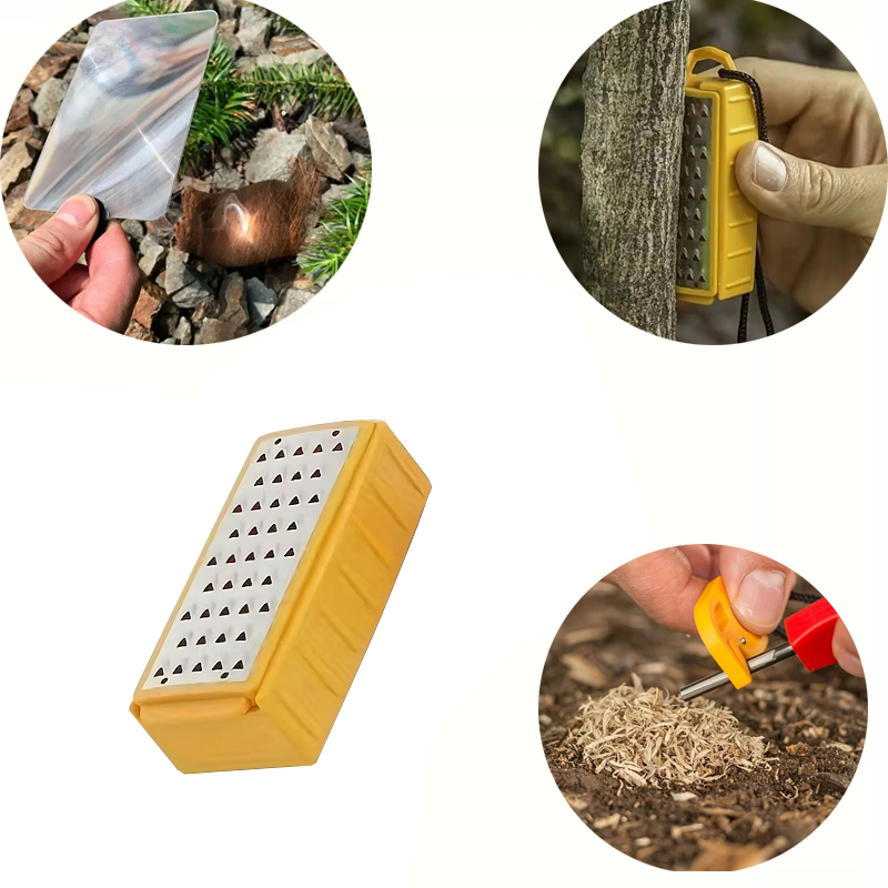 Outdoor Magnifying Glass Card  - đánh giá và giá Fire Starting Kit