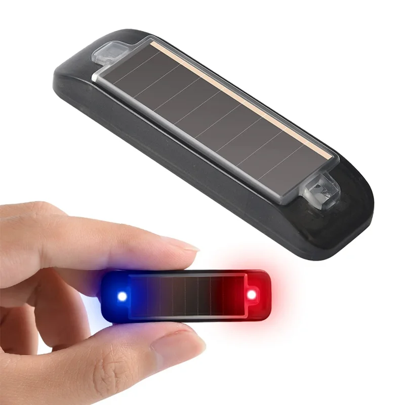 Mini LED solar power car warni - đánh giá và giá Sos Light Strobe