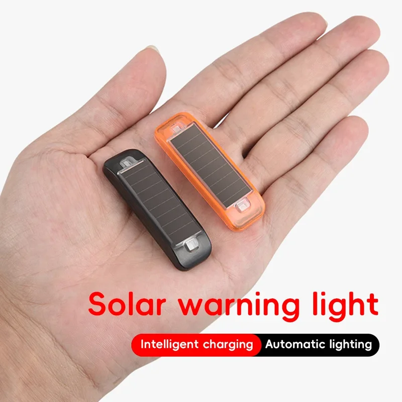 Mini LED solar power car warni - đánh giá và giá Sos Light Strobe