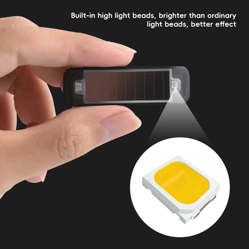 Mini LED solar power car warni - đánh giá và giá Sos Light Strobe