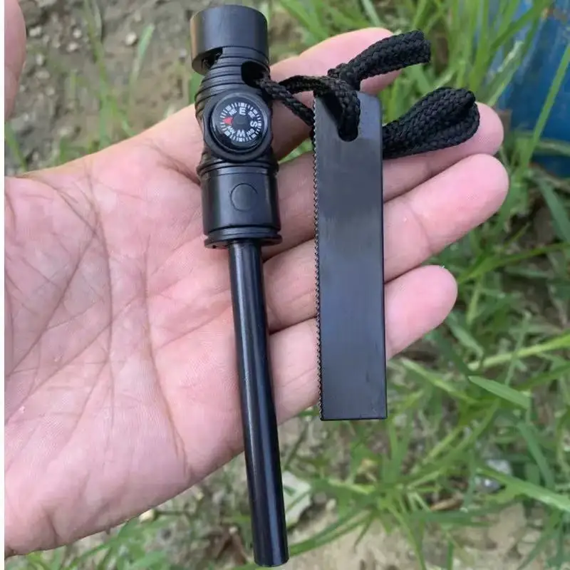 Multifunctional Long Tactical  - đánh giá và giá Magnesium Fire Starter