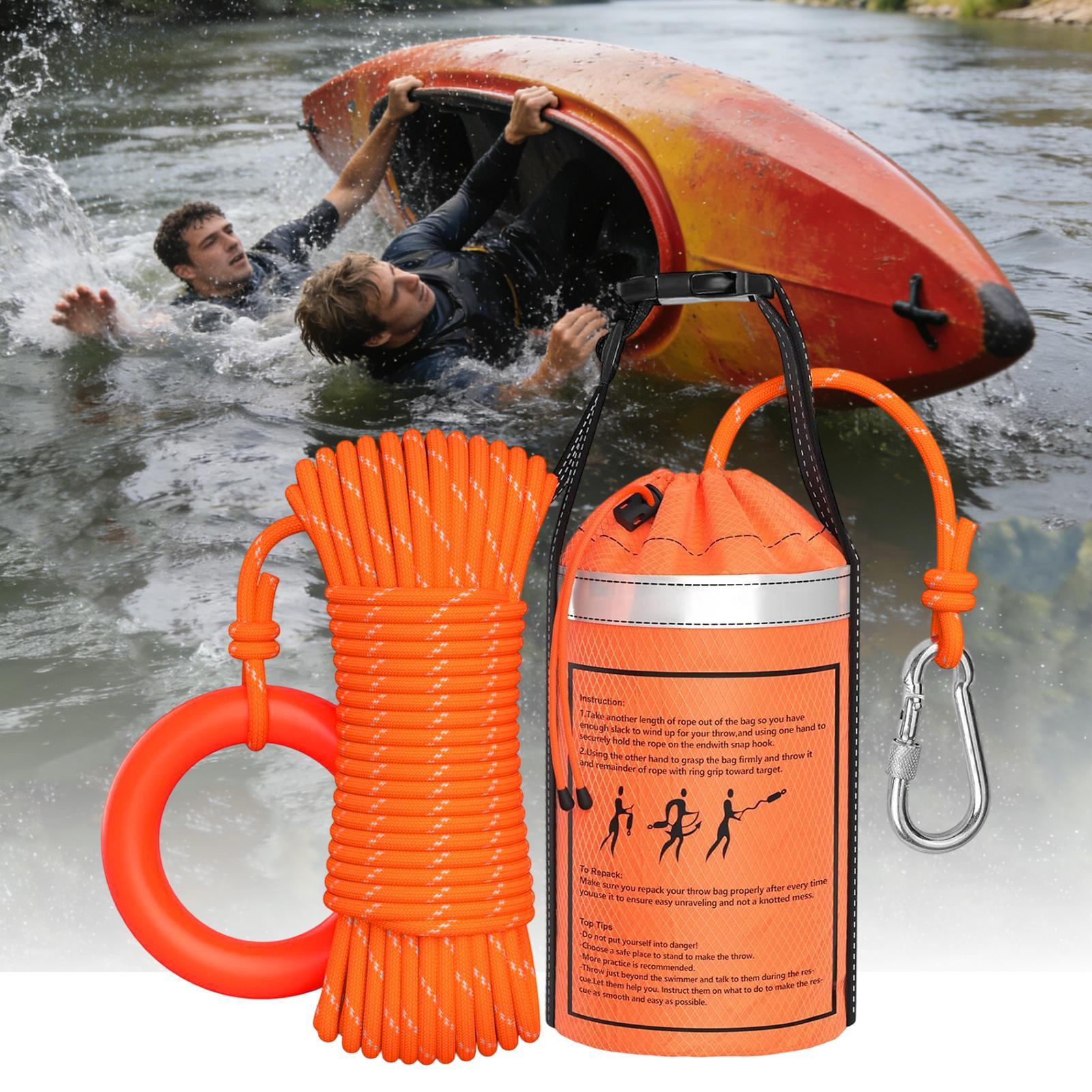 Water Rescue Throw Bag With Ro - đánh giá và giá Rescue Rope Throw