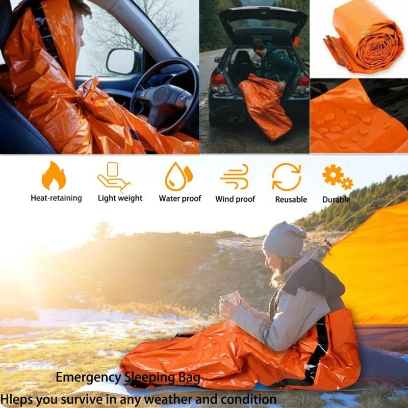 Portable Waterproof Emergency  - đánh giá và giá Bivy Bag Emergency