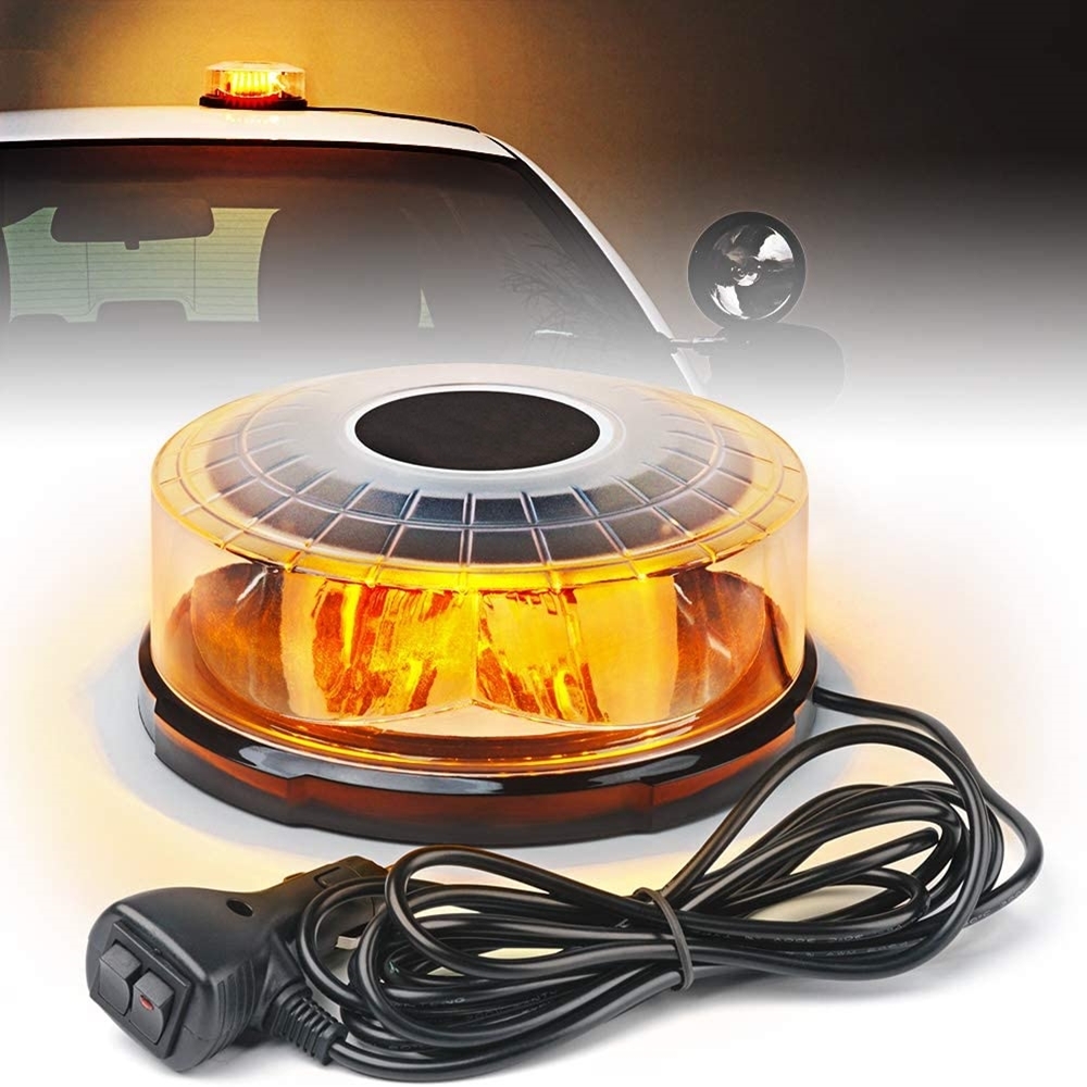Yellow 24 LED Car Roof Ceiling - đánh giá và giá Sos Light Strobe