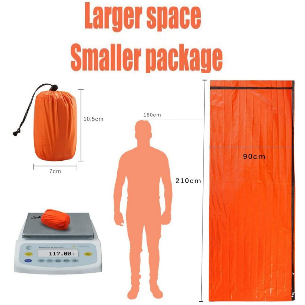 Waterproof Reusable Thermal My - đánh giá và giá Emergency Mylar Tent