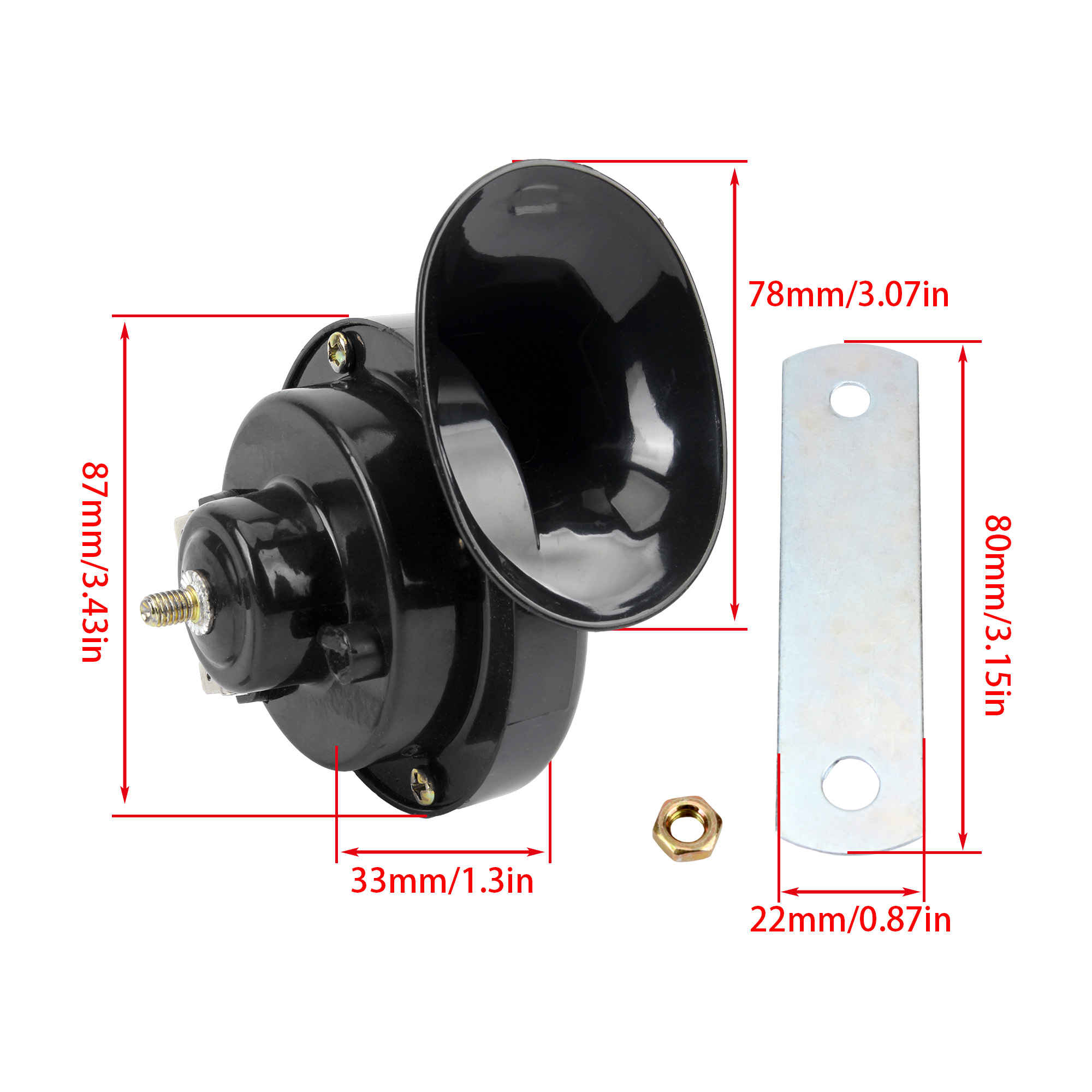 12V 24V Universal Trumpet Horn - đánh giá và giá Emergency Whistle Loud