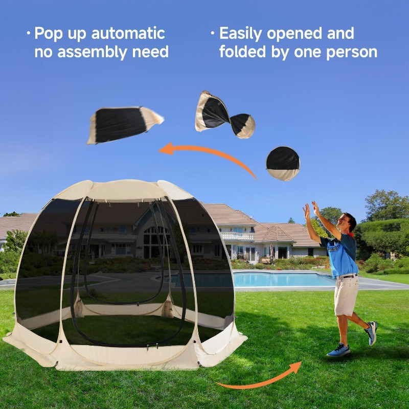 Hot Sale 6 Sided Mesh Screen P - đánh giá và giá Emergency Mylar Tent