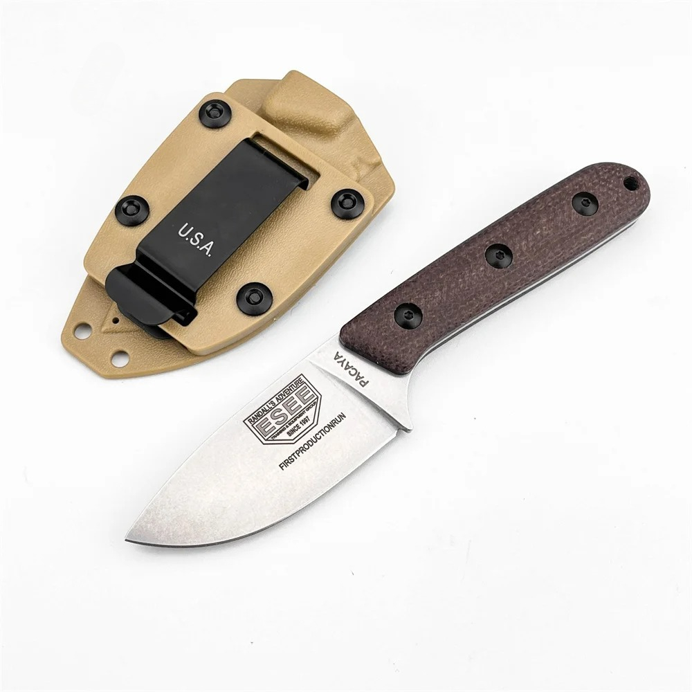Fixed Blade Outdoor Survival K - đánh giá và giá Bushcraft Knife Fixed