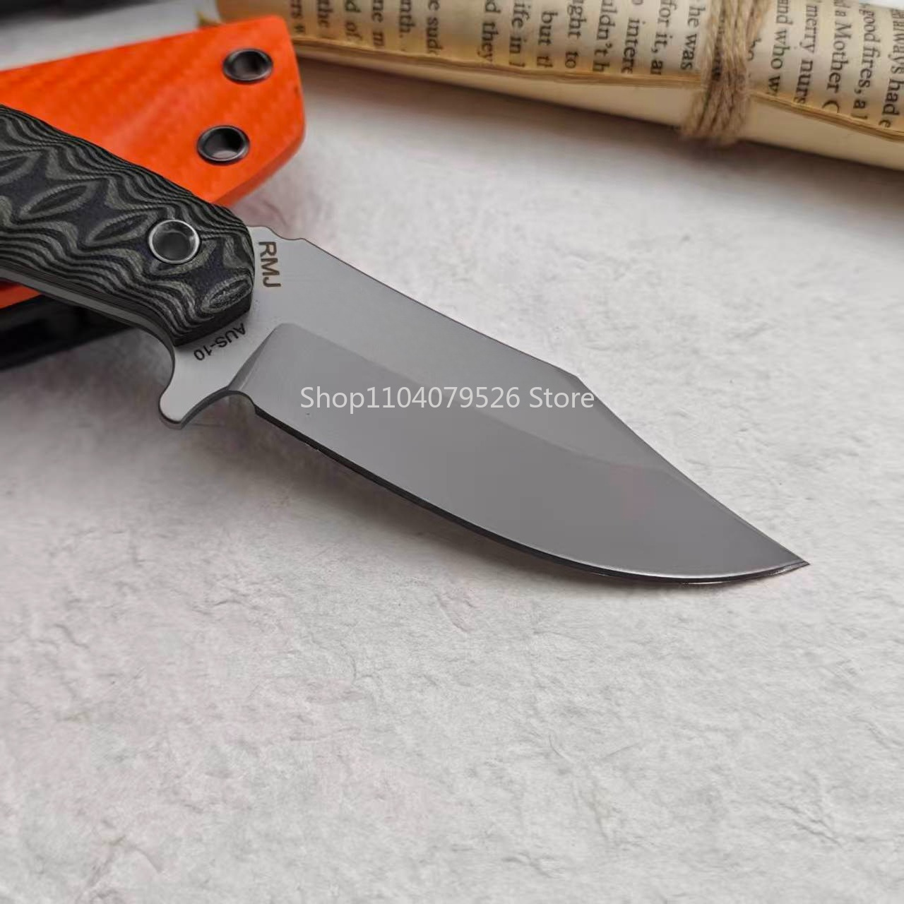 RMJ Fixed Blade EDC Knife Comp - đánh giá và giá Bushcraft Knife Fixed