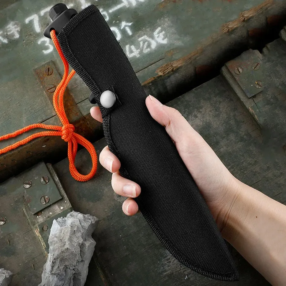 Outdoor EDC Fixed Blade High H - đánh giá và giá Bushcraft Knife Fixed