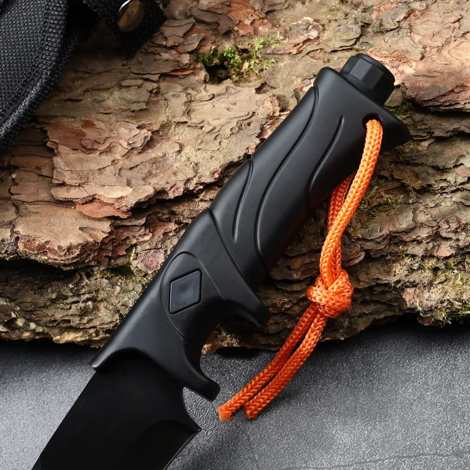 Outdoor EDC Fixed Blade High H - đánh giá và giá Bushcraft Knife Fixed