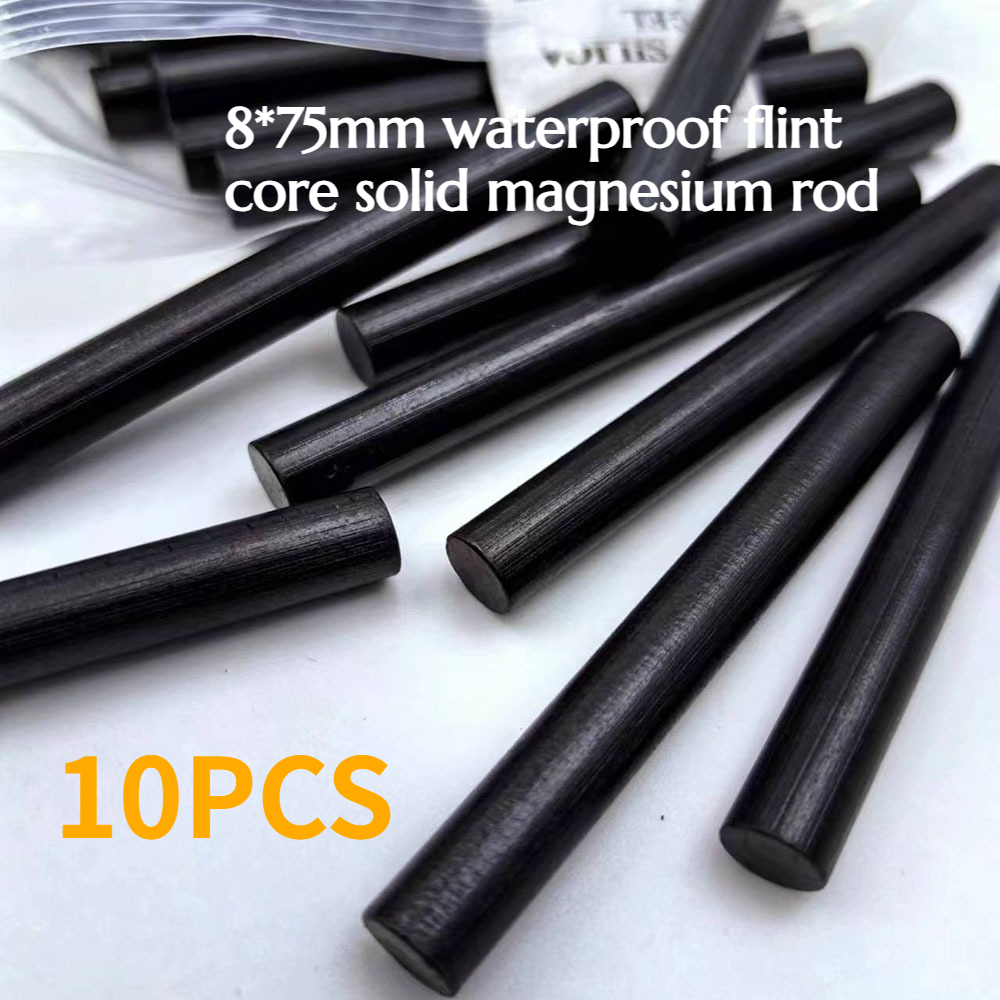 10PCS 8*75mm Waterproof Flint  - đánh giá và giá Fire Starting Kit