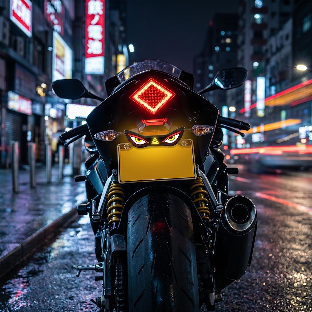Motorcycle DEMON EYE Ambient L - đánh giá và giá Sos Light Strobe