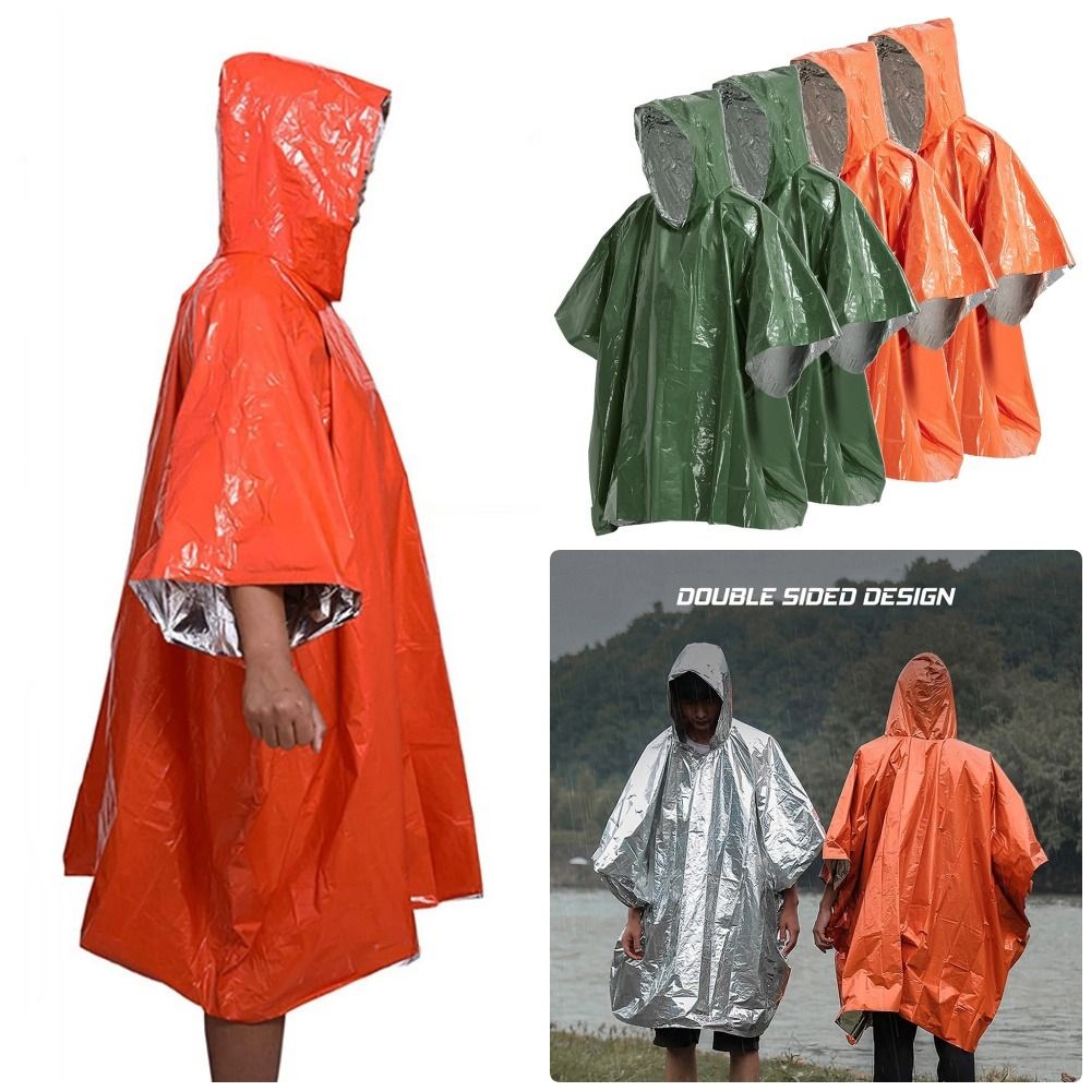 1Pcs Hiking Travel Tent Rainwe - đánh giá và giá Emergency Poncho Rain
