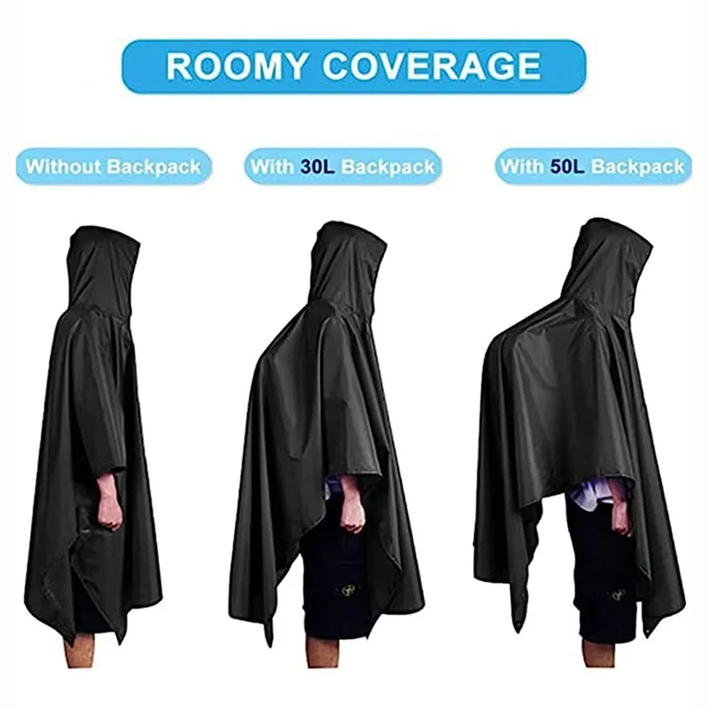 3 In 1 Outdoor Military Rainco - đánh giá và giá Emergency Poncho Rain