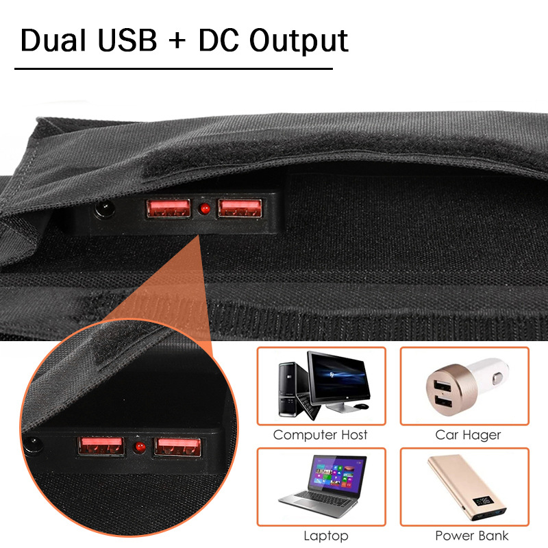Outdoor Camping Hiking Foldabl - đánh giá và giá Solar Emergency Charger