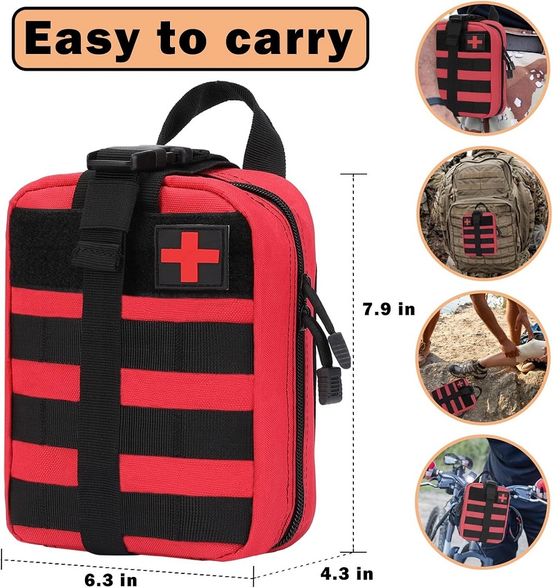 Tactical First Aid Bag Surviva - đánh giá và giá Bivy Bag Emergency