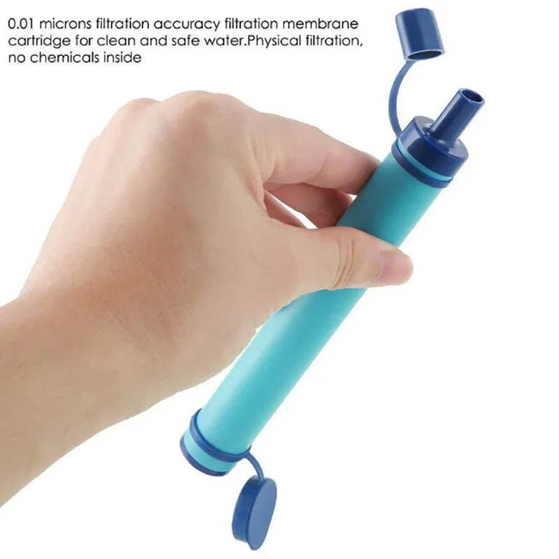 1pc Outdoor Mini Water Filter  - đánh giá và giá Water Purification Straw