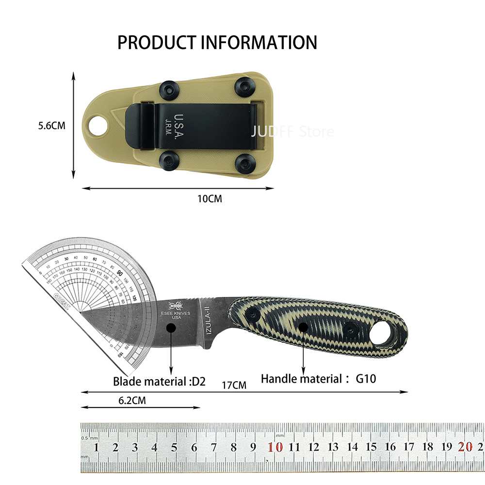 ESEE IZULA/ PACAYA Outdoor Fix - đánh giá và giá Bushcraft Knife Fixed