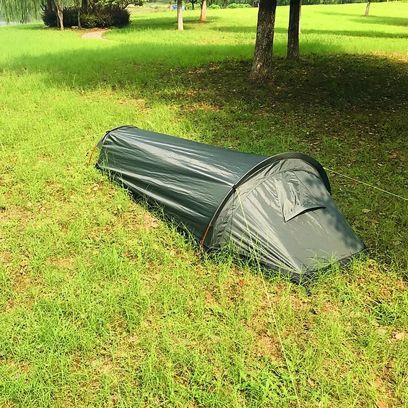 Single-person camping tent Ult - đánh giá và giá Emergency Mylar Tent