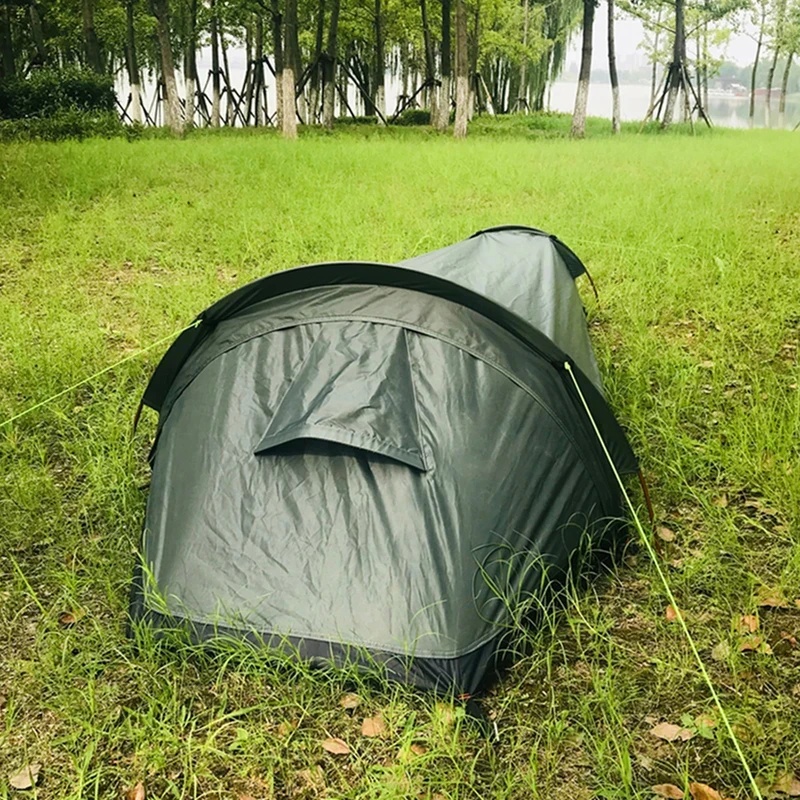 Single-person camping tent Ult - đánh giá và giá Emergency Mylar Tent