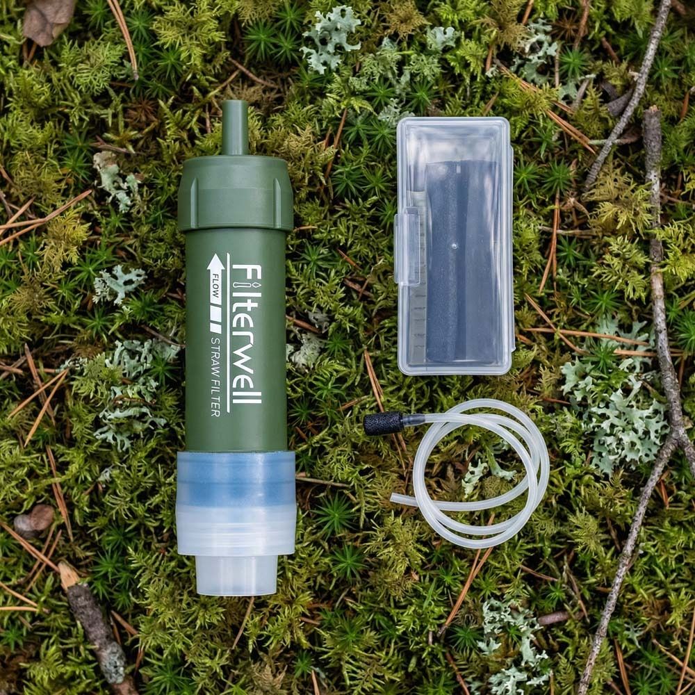 Mini Mini Water Filter Straw P - đánh giá và giá Water Purification Straw