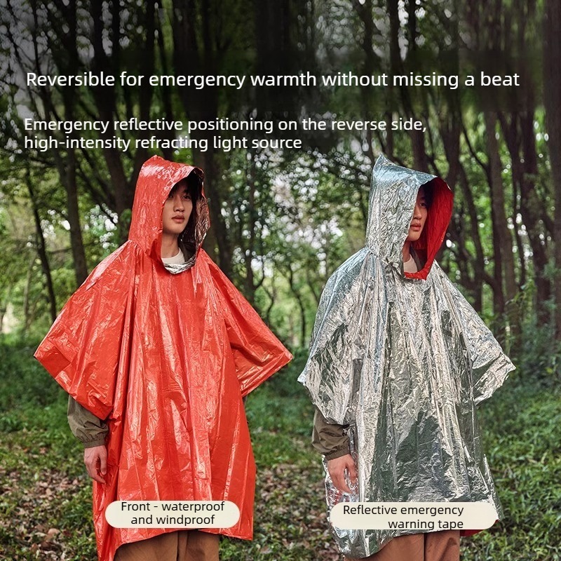 1-10PCS Emergency Rain Poncho  - đánh giá và giá Emergency Poncho Rain