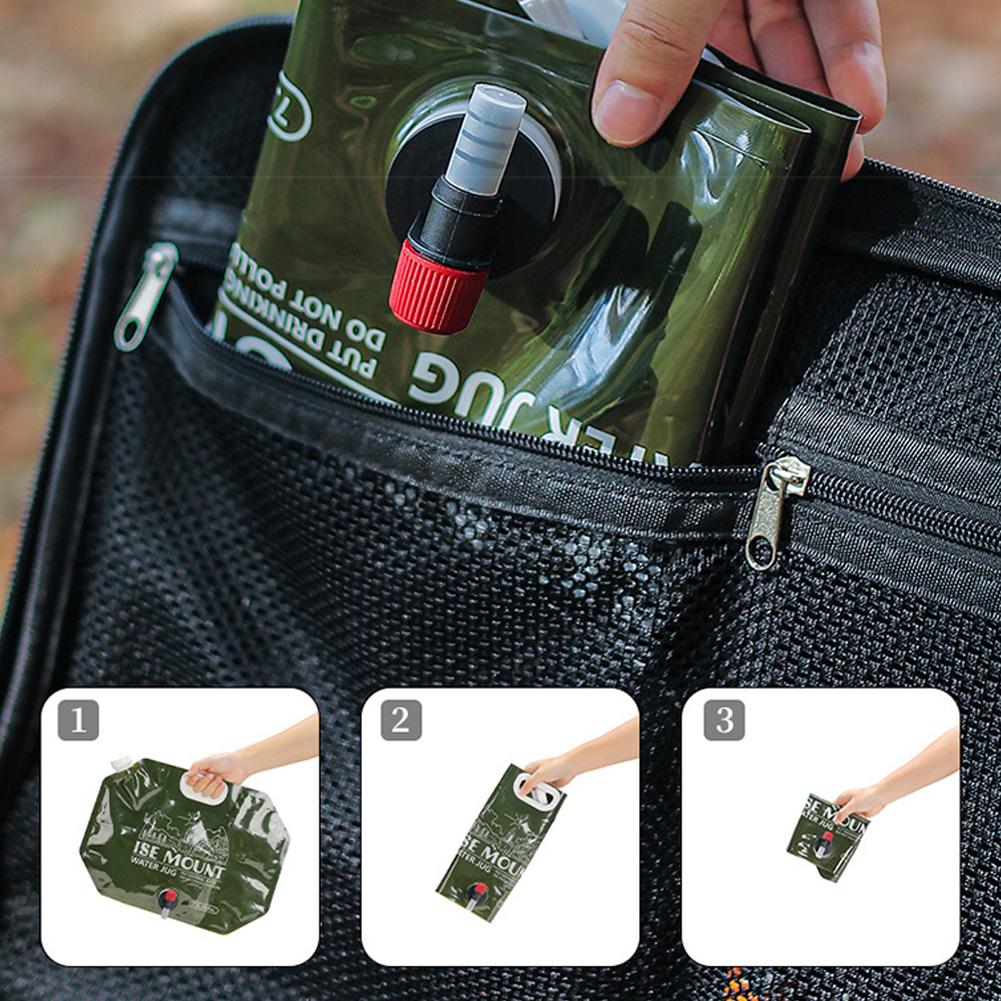 8L Large Capacity Outdoor Fold - đánh giá và giá Water Bag Collapsible