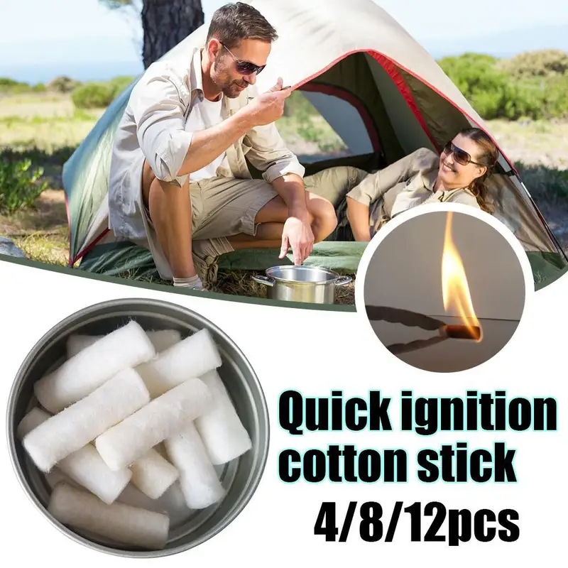 12pcs Outdoor Camping Paraffin - đánh giá và giá Fire Starting Kit