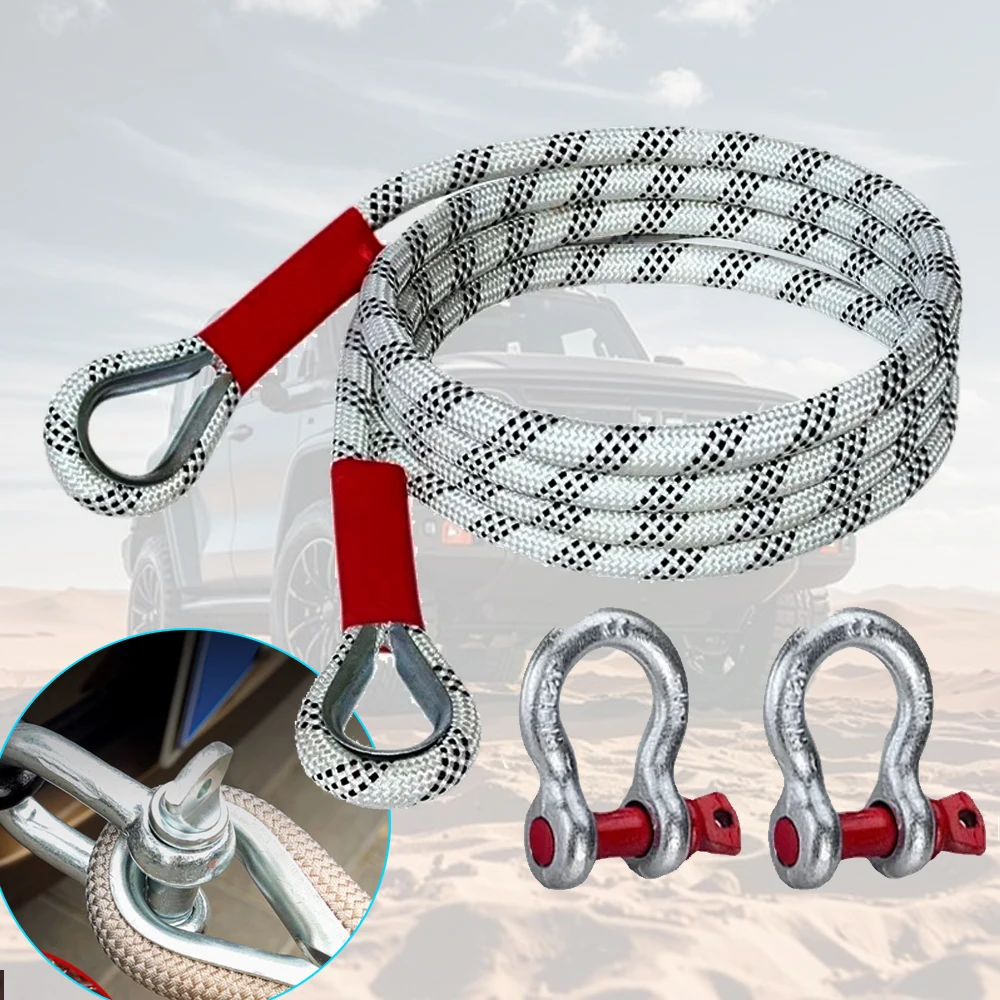 New Car Tow Strap 4x4 Offroad  - đánh giá và giá Rescue Rope Throw