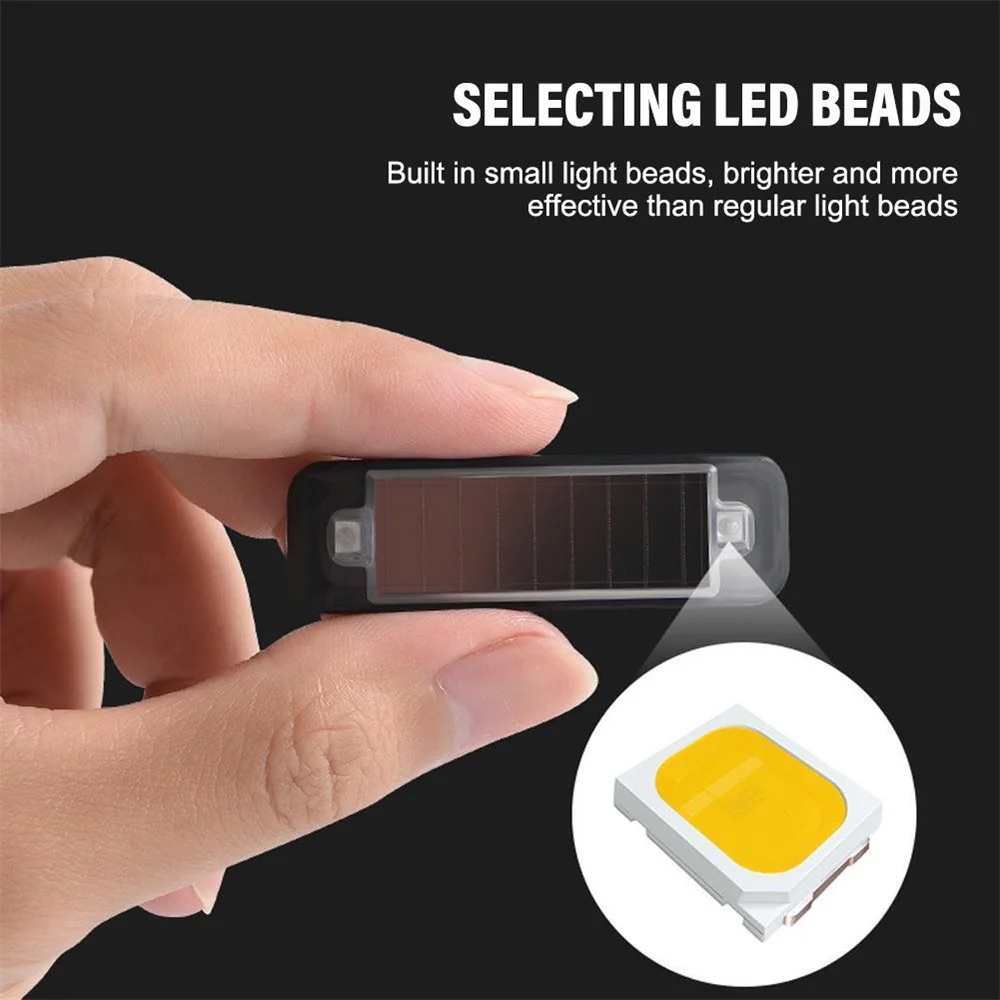 Mini LED Solar Power Car Warni - đánh giá và giá Sos Light Strobe