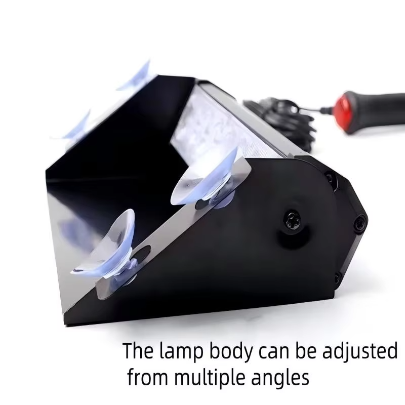 8 LED Universal Car Strobe Lig - đánh giá và giá Sos Light Strobe