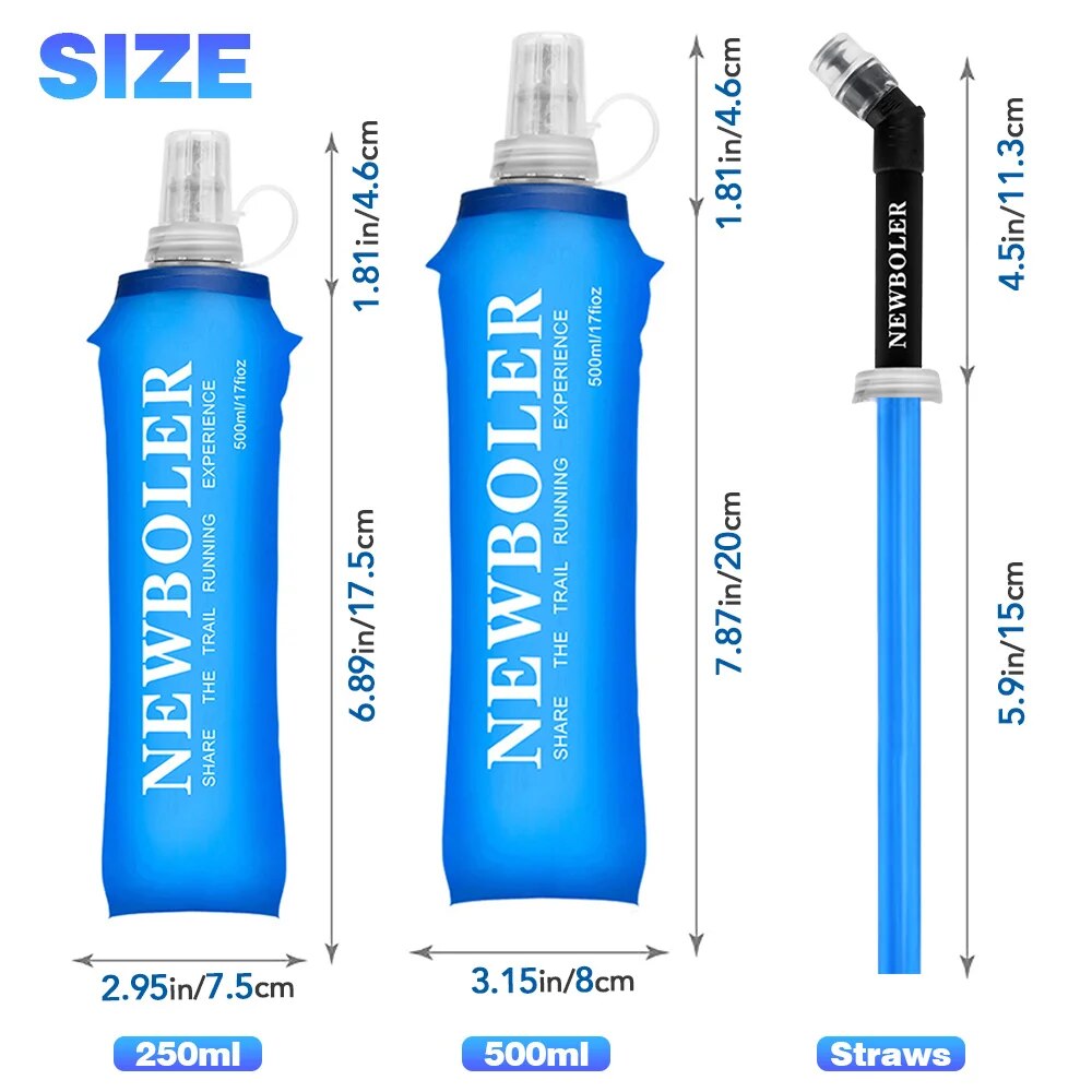 NEWBOLER 250ml 500ml Water Bot - đánh giá và giá Water Bag Collapsible